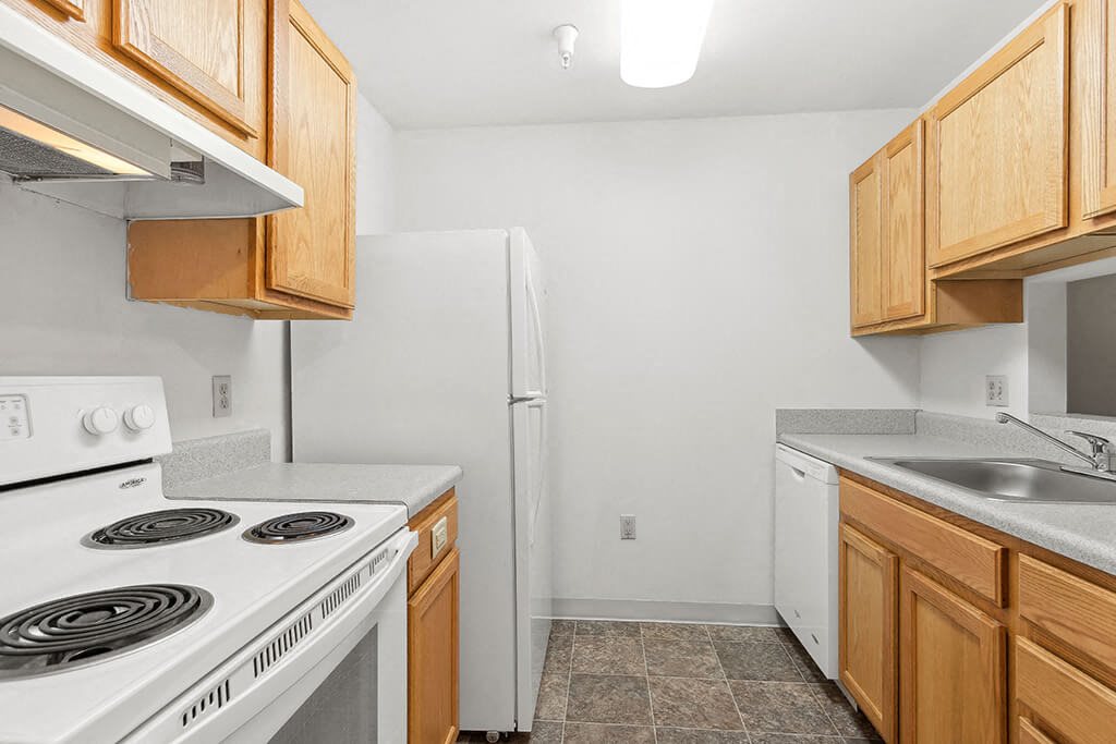 Kitchen at Fairbrooke Senior Apartments in Aberdeen MD